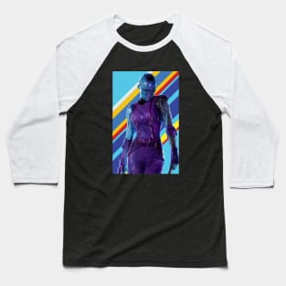 Nebula Triangle (With Background) Baseball T-Shirt